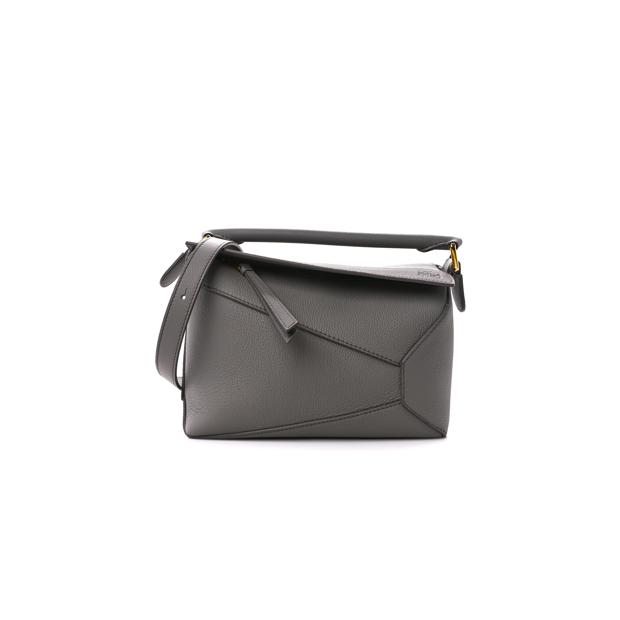 LOEWE SMALL PUZZLE BAG IN SOFT GRAINED CALFSKIN 062324-9 (24*16.5*10.5cm)